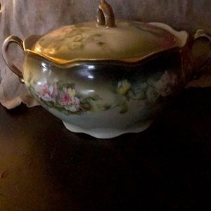 Vintage Serving bowl with lid